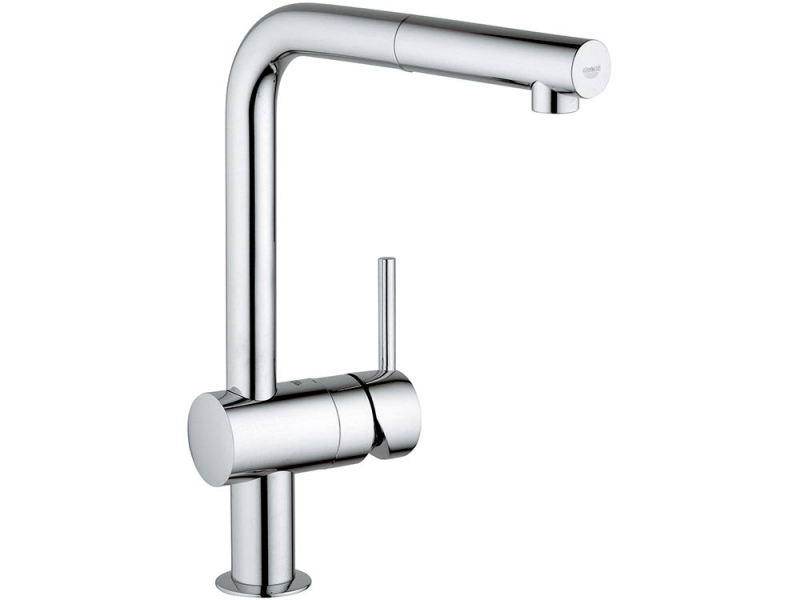 Купить Смеситель Grohe Minta 32168000 для кухонной мойки с выдвижным изливом