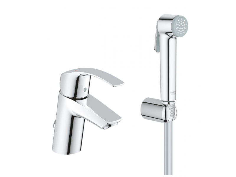 Купить Смеситель Grohe Eurosmart New 23124002 для раковины с гигиеническим душем