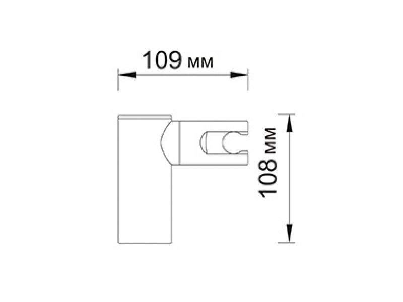 Купить Держатель для душа WasserKRAFT A008, настенный поворотный, хром