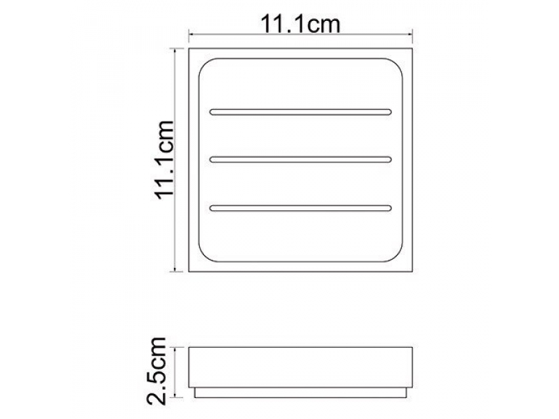 Купить Мыльница WasserKRAFT Liene 3829