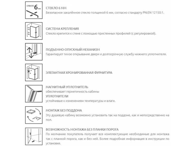 Купить Душевой уголок Radaway Torrenta KDJ 90х100L/R, 90 x 100 х 195 см, стекло прозрачное, профиль хром