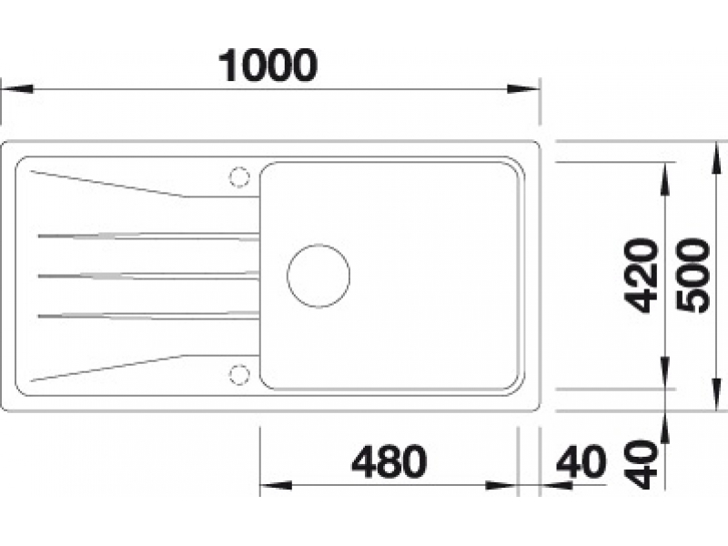 Купить Мойка Blanco Sona XL 6S SILGRANIT 519696 цвет серый беж