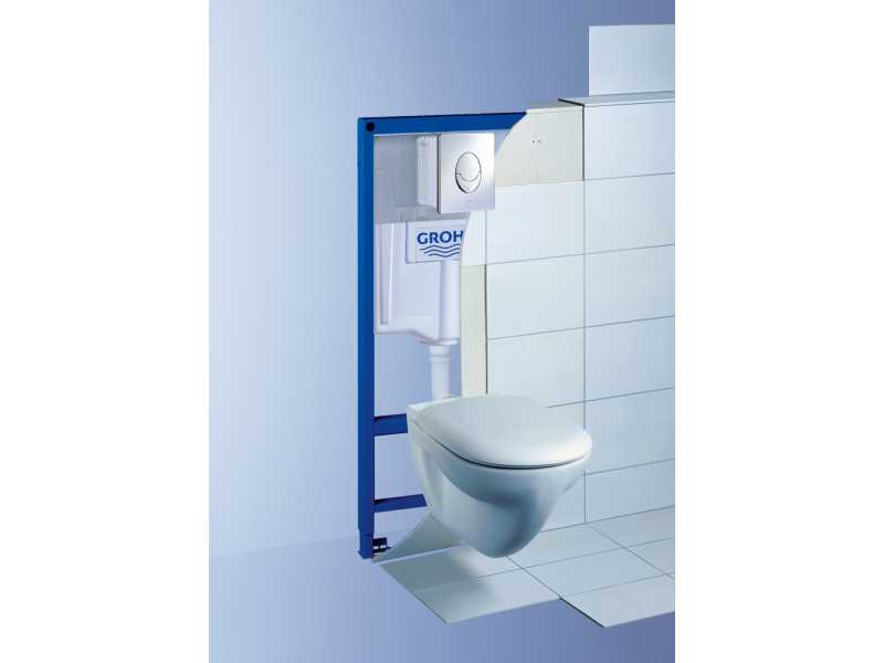 Купить Кнопка для инсталляции Grohe Skate Air 38505SH0, вертикальная, белая