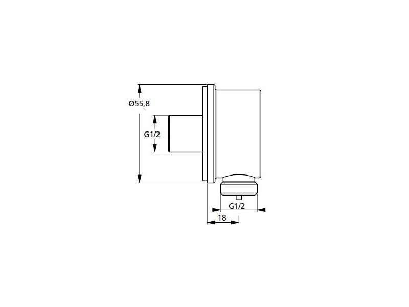 Купить Гигиенический душ Ideal Standard, хром, со смесителем, B0040AA