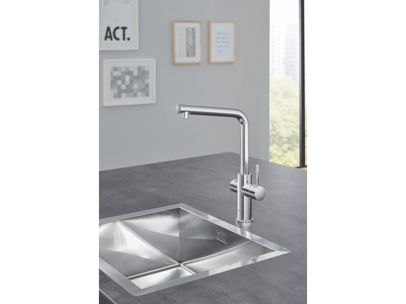 Купить Смеситель Grohe Red II Duo 30325001 для кухонной мойки, с водонагревателем