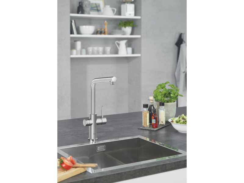 Купить Смеситель Grohe Red II Duo 30325001 для кухонной мойки, с водонагревателем