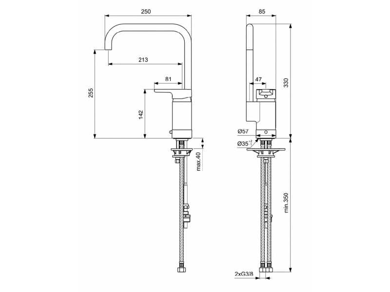 Купить Смеситель Ideal Standard Active для кухонной мойки, хром, B8087AA