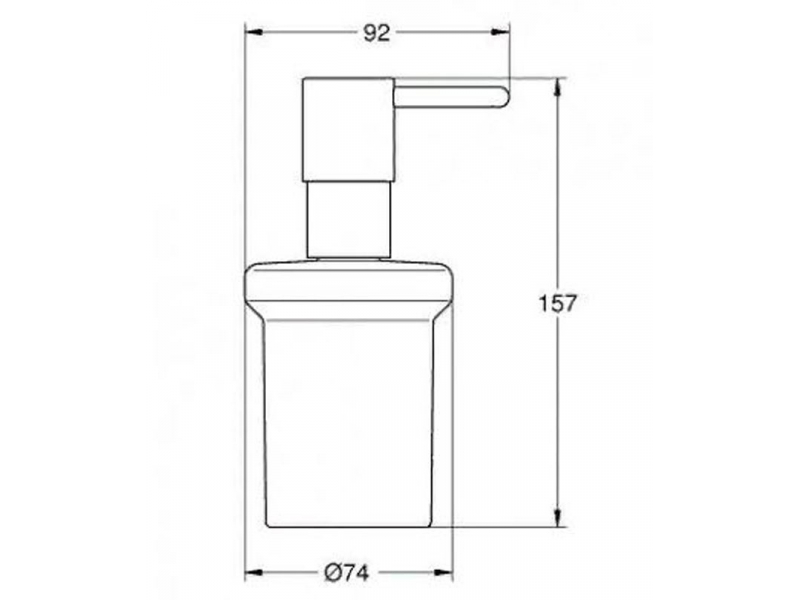 Купить Дозатор для жидкого мыла Grohe Essentials 40394GL1, холодный рассвет глянец