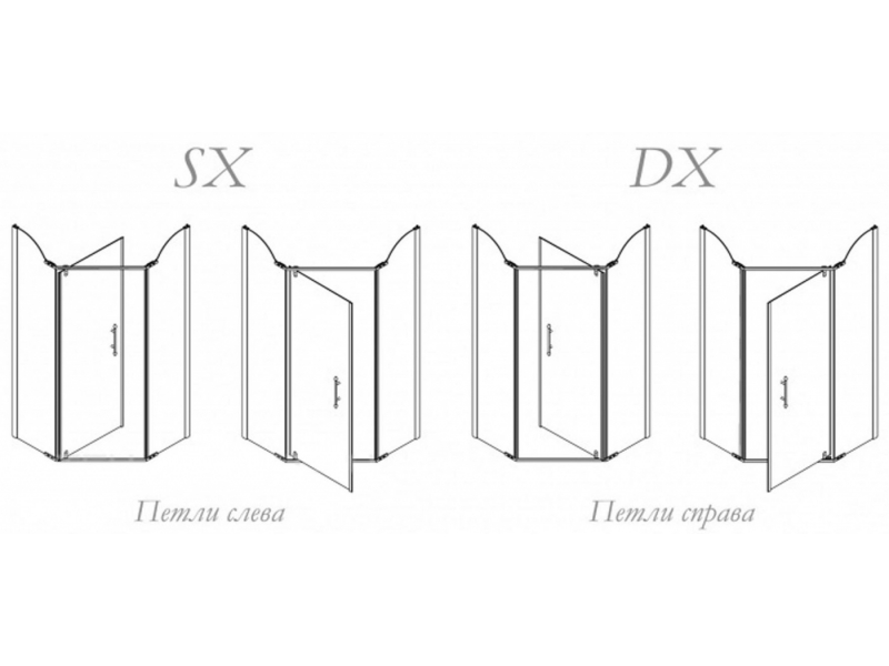 Купить Душевой уголок Migliore Diadema, 105 х 105 см