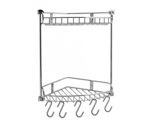 Полка металлическая двойная WasserKRAFT К-1222