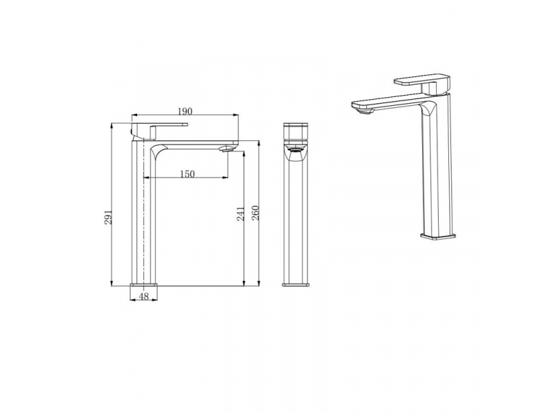 Купить Смеситель для кухни Gllon GL-128 2001C-04