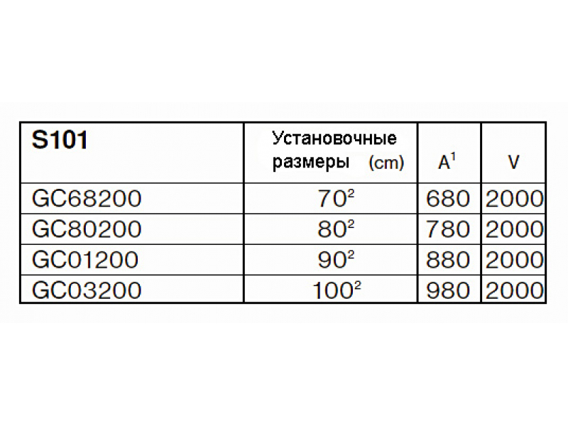 Купить Душевая дверь в проем Riho Scandic S-101 GC03200 100*200 см