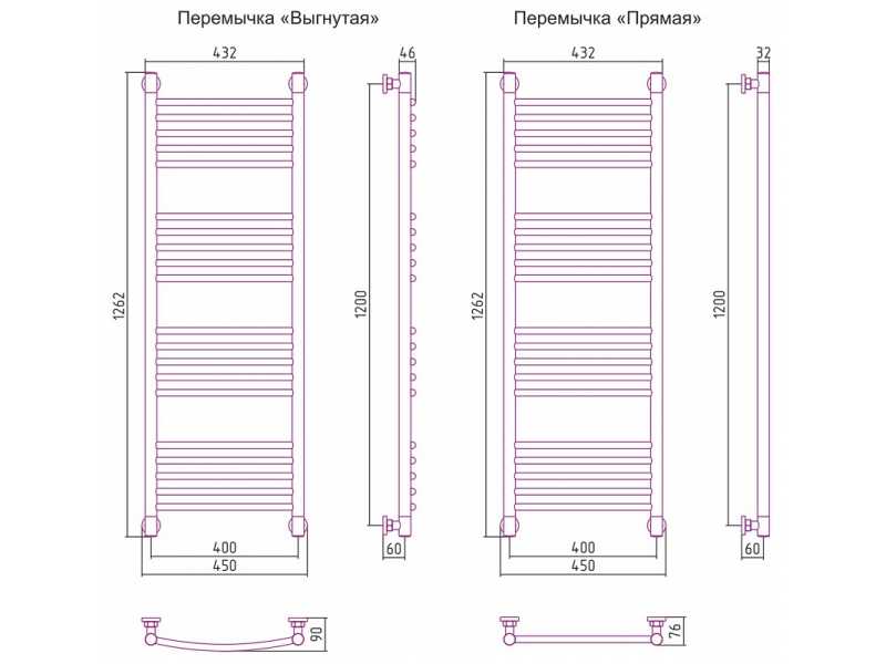 Купить Полотенцесушитель водяной Сунержа Богема+ 120 x 40 см, 00-0221-1240, выгнутые перемычки, хром