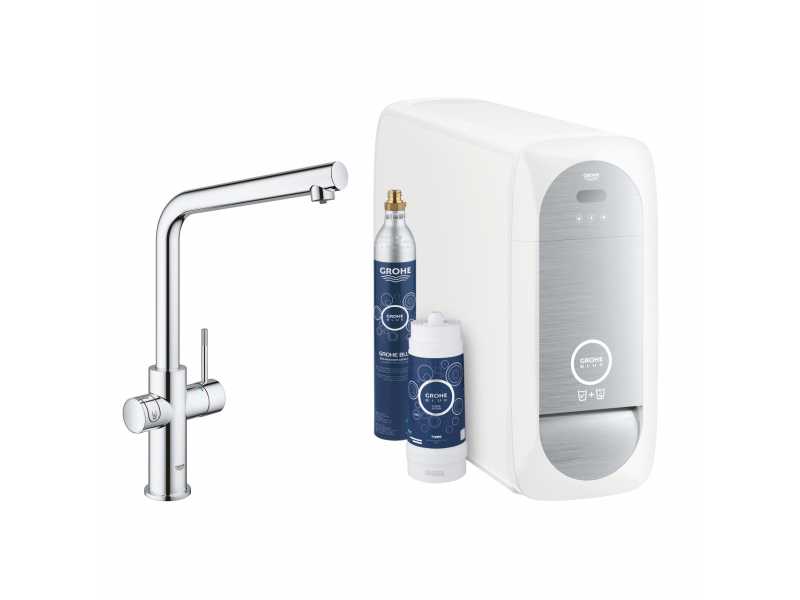 Купить Смеситель для кухни Grohe Blue Home 31454000, с функциями фильтрования и газирования воды