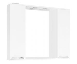 Зеркало-шкаф Style Line Жасмин 1000/С ЛС-00000586, 100 см, подвесное, белое