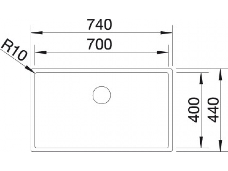 Купить Мойка Blanco Claron 700-U 517223