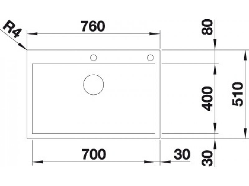 Купить Мойка Blanco Zerox 700-IF/A 515641