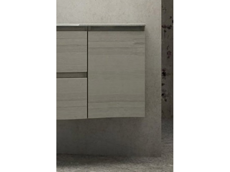 Купить Шкафчик Cezares Vague 54849/54848 34 см подвесной, цвет rovere sbiancato