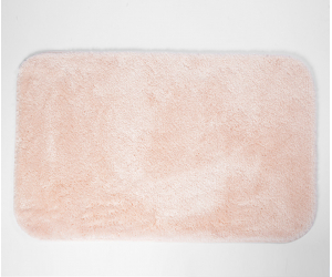 Коврик WasserKraft Wern BM-2553 Powder pink напольный, цвет - светло-розовый, 90 х 57 см