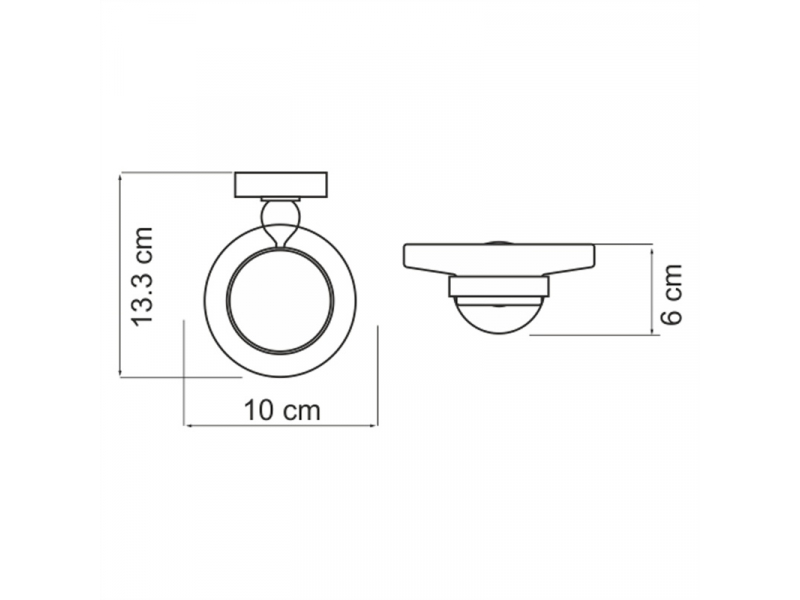 Купить Мыльница с держателем WasserKRAFT Diemel K-2229