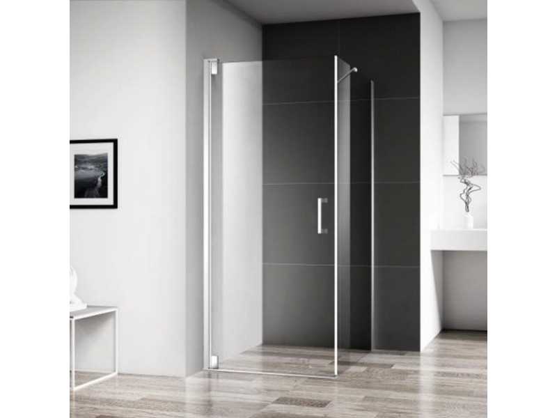 Купить Душевой уголок BelBagno Marmi A-1-100-C-Cr, 100 х 100 х 195 см, профиль хром, стекло прозрачное