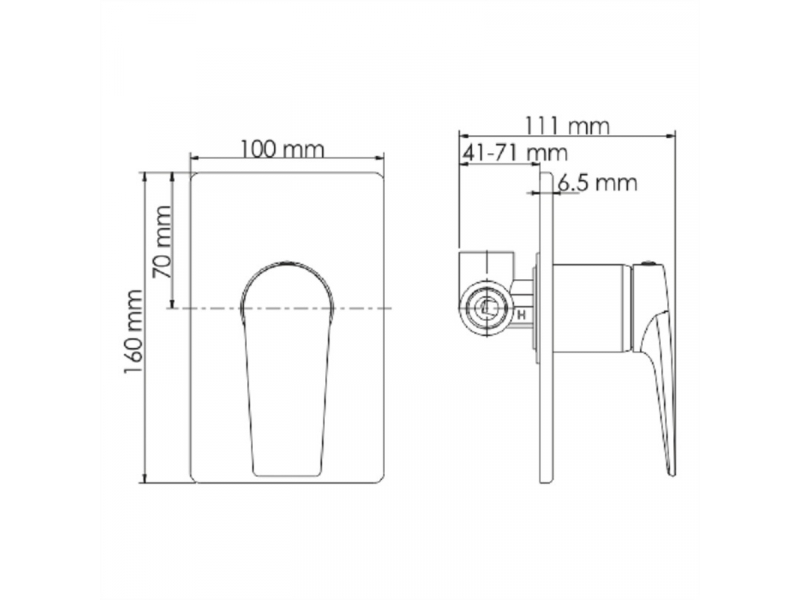 Купить Гигиенический душ WasserKRAFT 5500, со смесителем, матовое золото, А55094