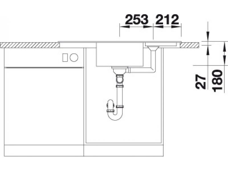 Купить Мойка Blanco Zia 9E 514759 жасмин, 93 x 51 см