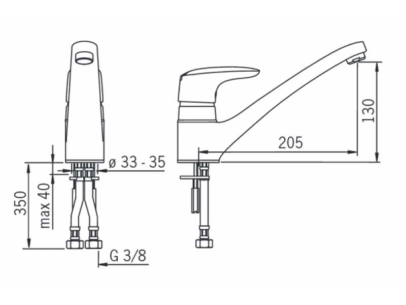 Купить Смеситель Oras Vega 1820F для кухни