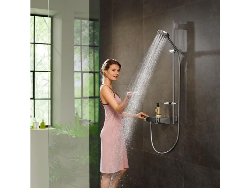 Купить Термостат Hansgrohe Ecostat Select 13171400 для душа, белый/хром