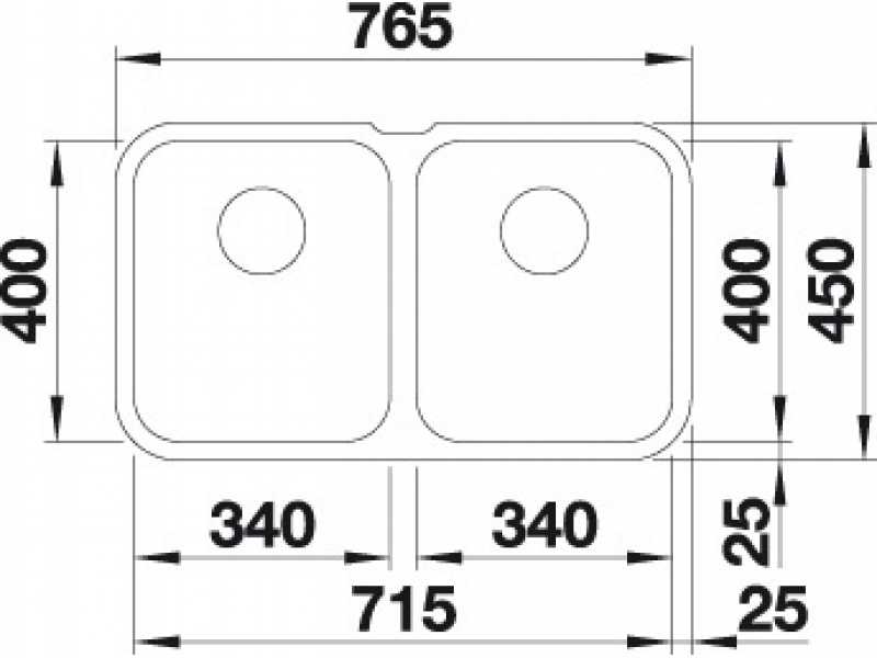 Купить Мойка Blanco Supra 340/340-U 519716