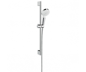 Душевой гарнитур Hansgrohe Crometta Vario 26532400, штанга 65 см, белый/хром