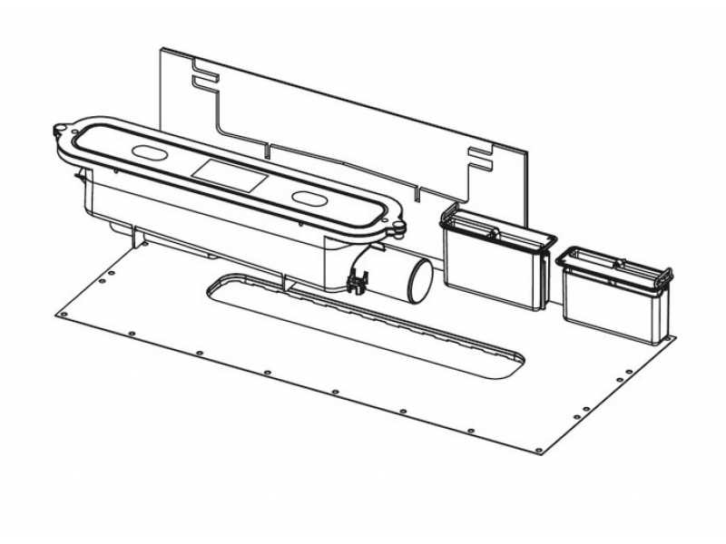 Купить Сифон TECE Drainprofile 673002 стандартный DN50, боковой слив