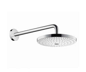 Верхний душ Hansgrohe Raindance Select 26466000, 24х24 см, 2 режима струи, с держателем, хром