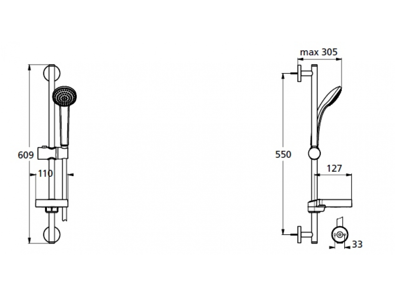 Купить Душевой набор Ideal Standard Idealrain B9501AA