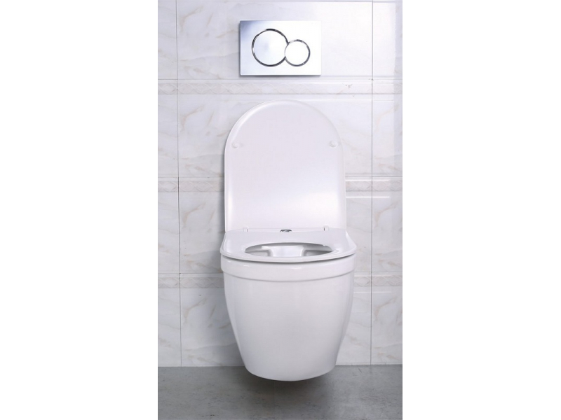 Купить Подвесной унитаз BelBagno Loto BB070CHR, безободковый