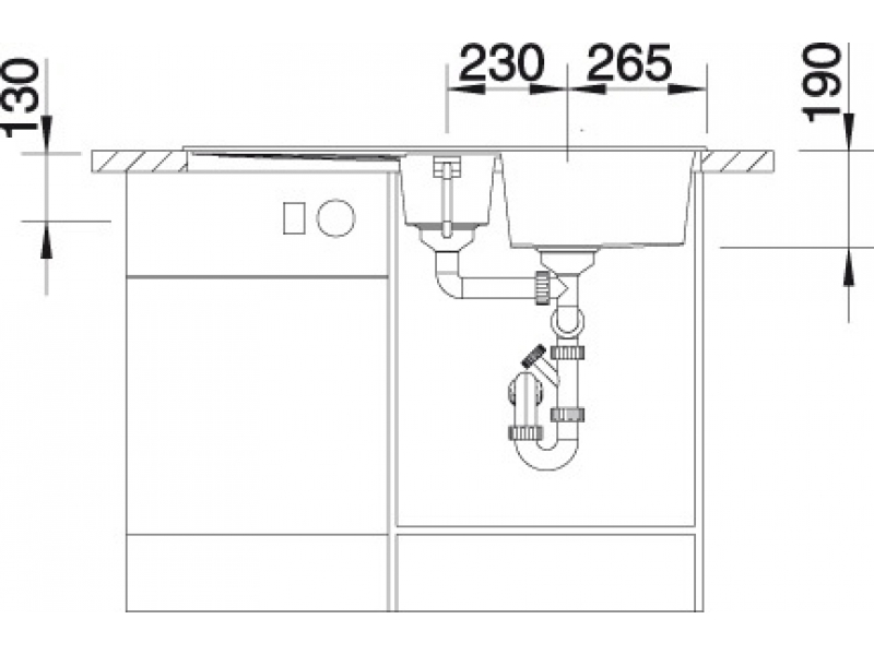 Купить Мойка Blanco Metra 6 S 513053, антрацит