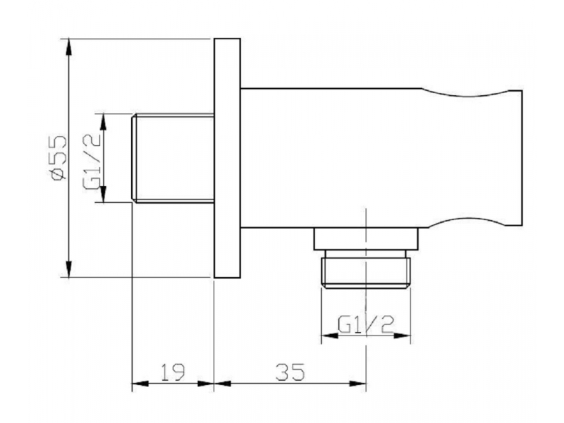 Купить Душевой гарнитур BelBagno Ancona ANCONA-DFS-CRM, хром