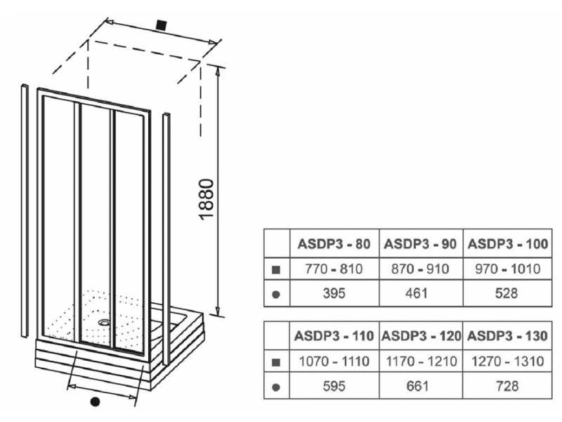 Купить Душевая дверь в нишу Ravak Supernova ASDP3-120, профиль сатин, витраж транспарент, 00VG0U02Z1