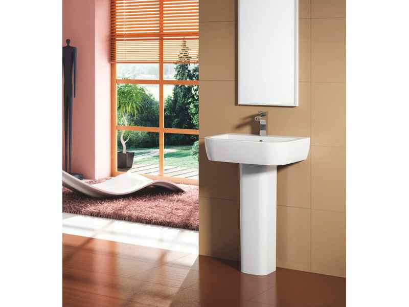 Купить Раковина BelBagno Alpina BB10100L, 56*45,5*85 см