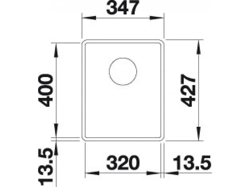 Купить Мойка Blanco Subline 320-F 523421 кофе