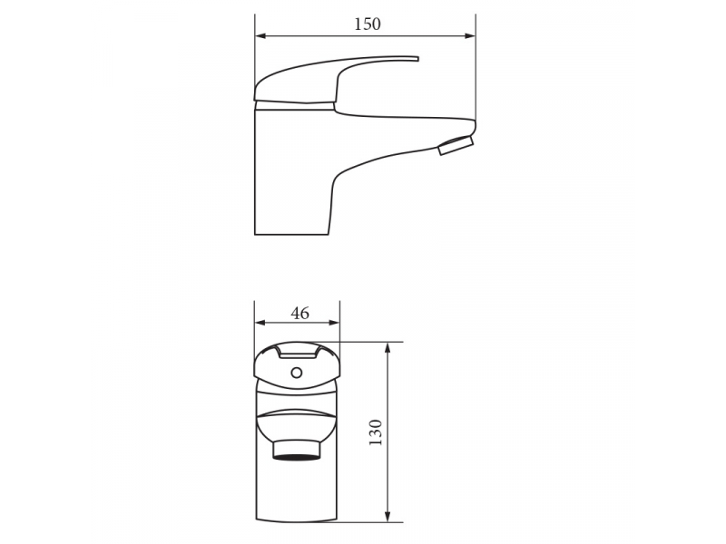 Купить Смеситель Veragio Pont VR.PNT-2110.CR для раковины, хром