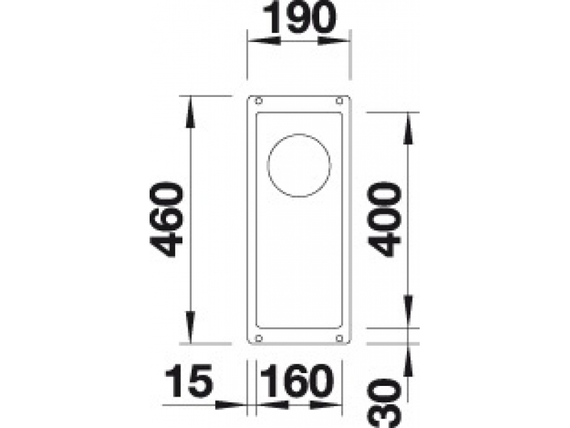 Купить Мойка Blanco Subline 160-U 523405, кофе