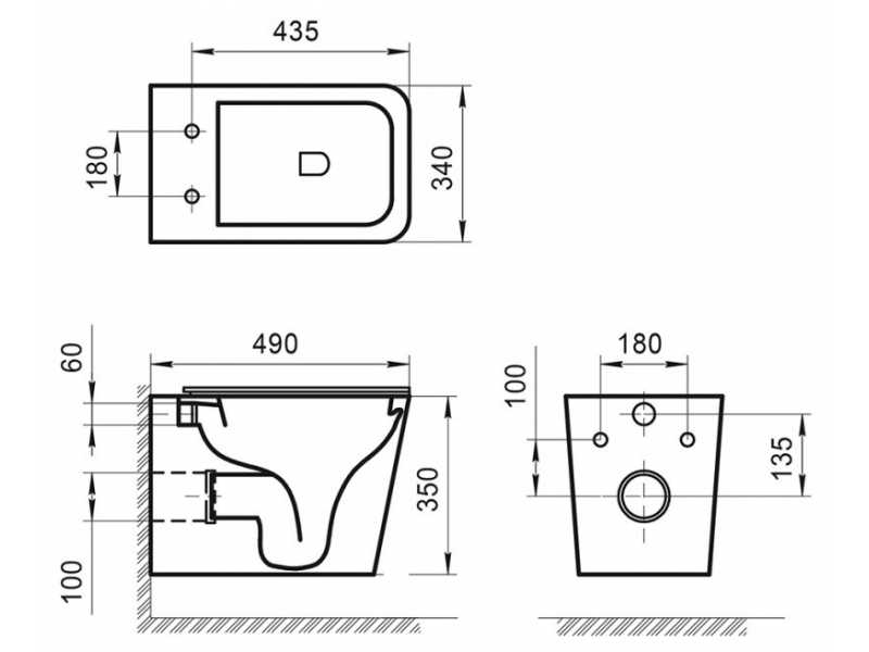 Купить Подвесной унитаз BelBagno Ardente-R BB520CHR, безободковый