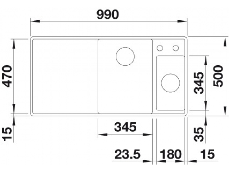 Купить Мойка Blanco Axia 6 S-F 523489, антрацит