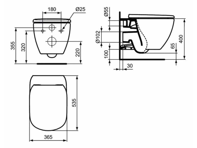 Купить Инсталляция Ideal Standard Prosys Frame 120 M с унитазом Tesi Rimless T355101, сиденье микролифт, панель смыва, комплект, T355101PT