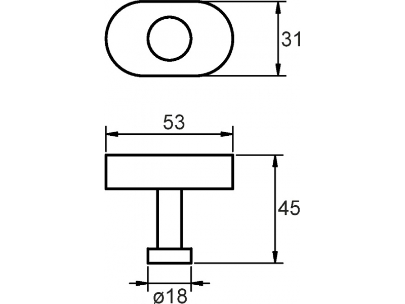 Купить Крючок Milardo Solomon SOLSM10M41