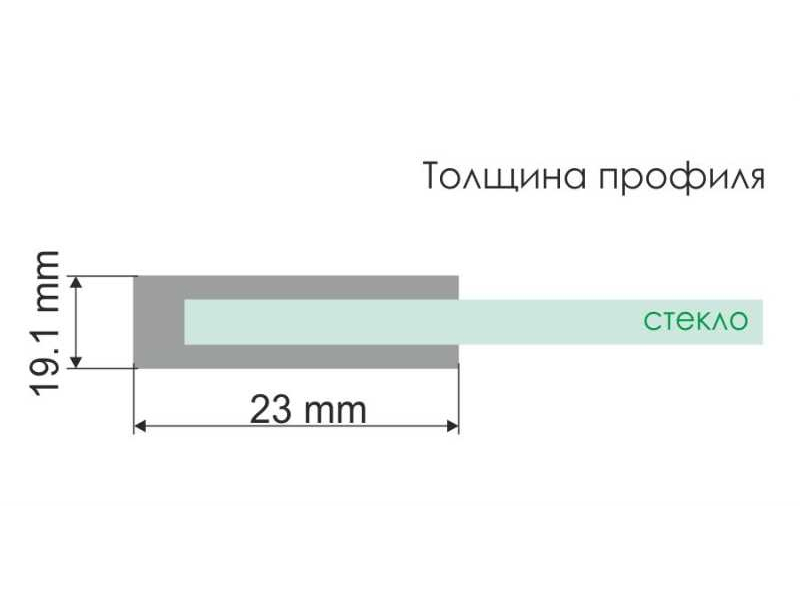 Купить Душевой уголок WasserKRAFT 19P18, прямоугольный, 90 х 100 см