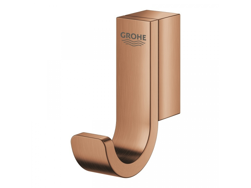 Купить Крючок одинарный Grohe Selection 41039DL0, розовая бронза матовая