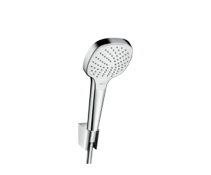 Душевой гарнитур Hansgrohe Croma Select E Vario Port 1,25 м, 26425400, белый/хром