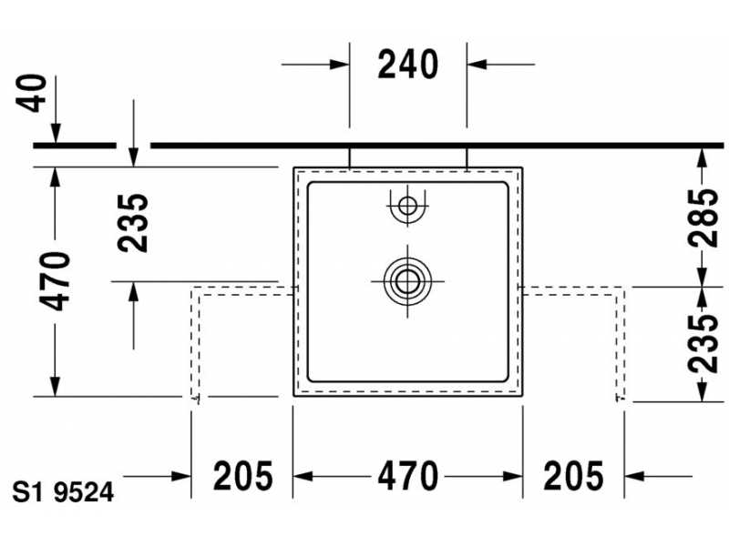 Купить Раковина Duravit Starck 1 038747 00 00